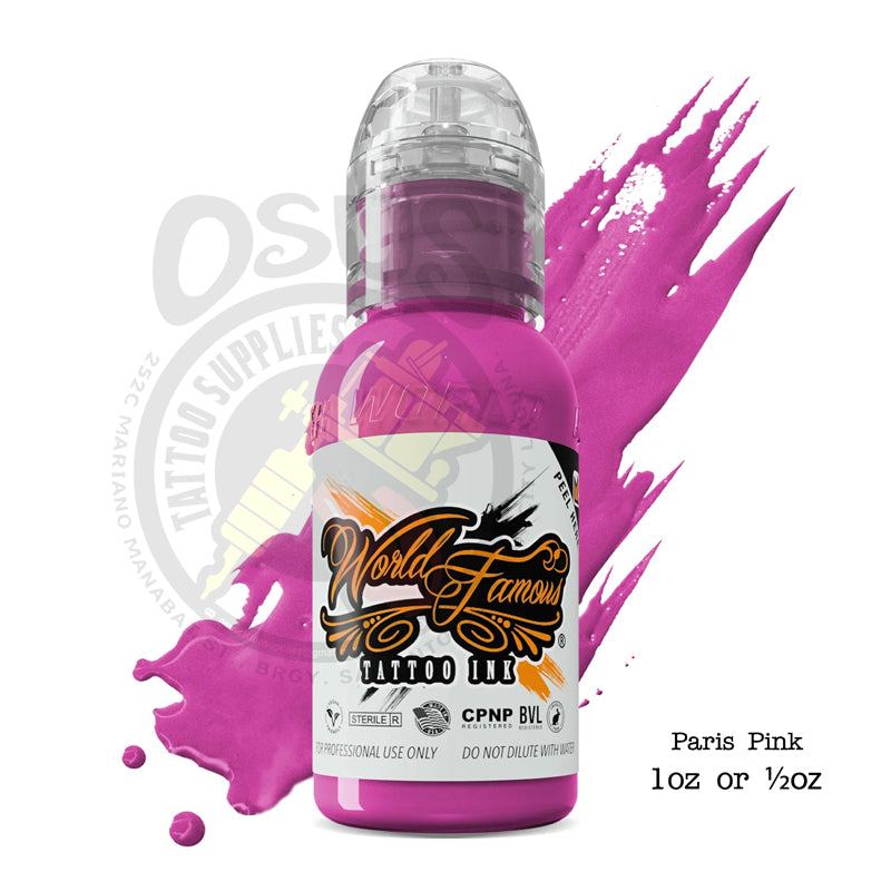World Famous PARIS PINK INK 1oz