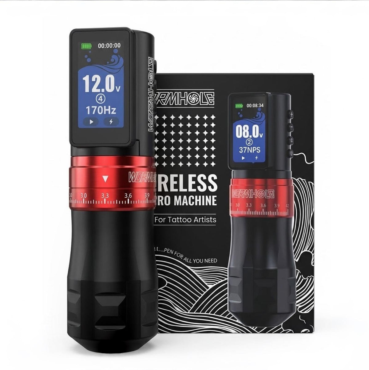 W086 SINGLE BATTERY PEN BY WORMHOLE