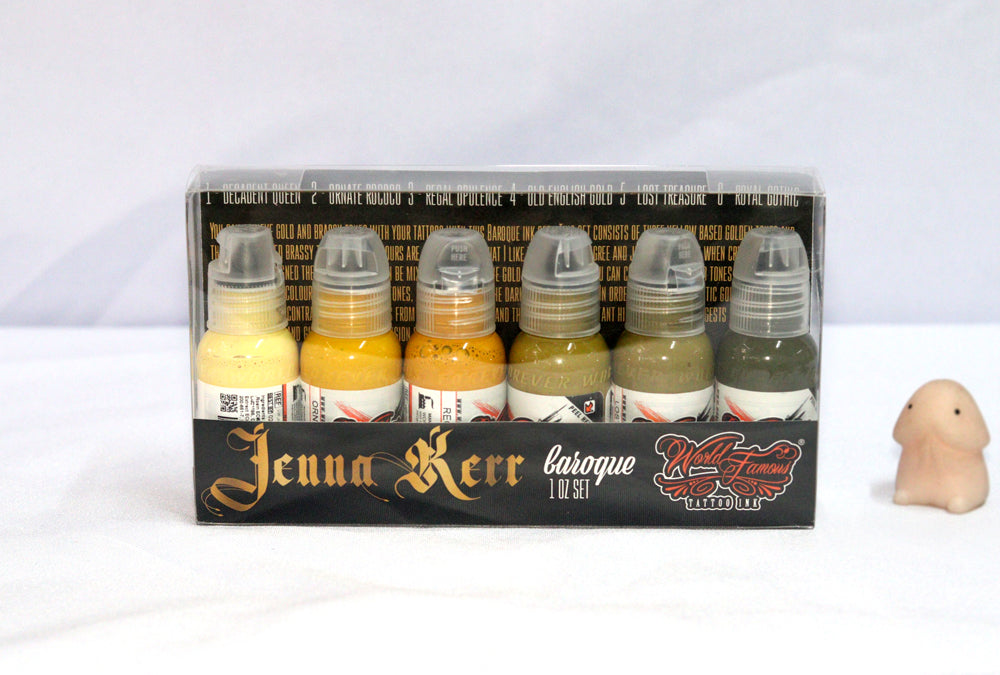World Famous 6pcs JENNA KERR'S BAROQUE COLOR INK SET 1oz