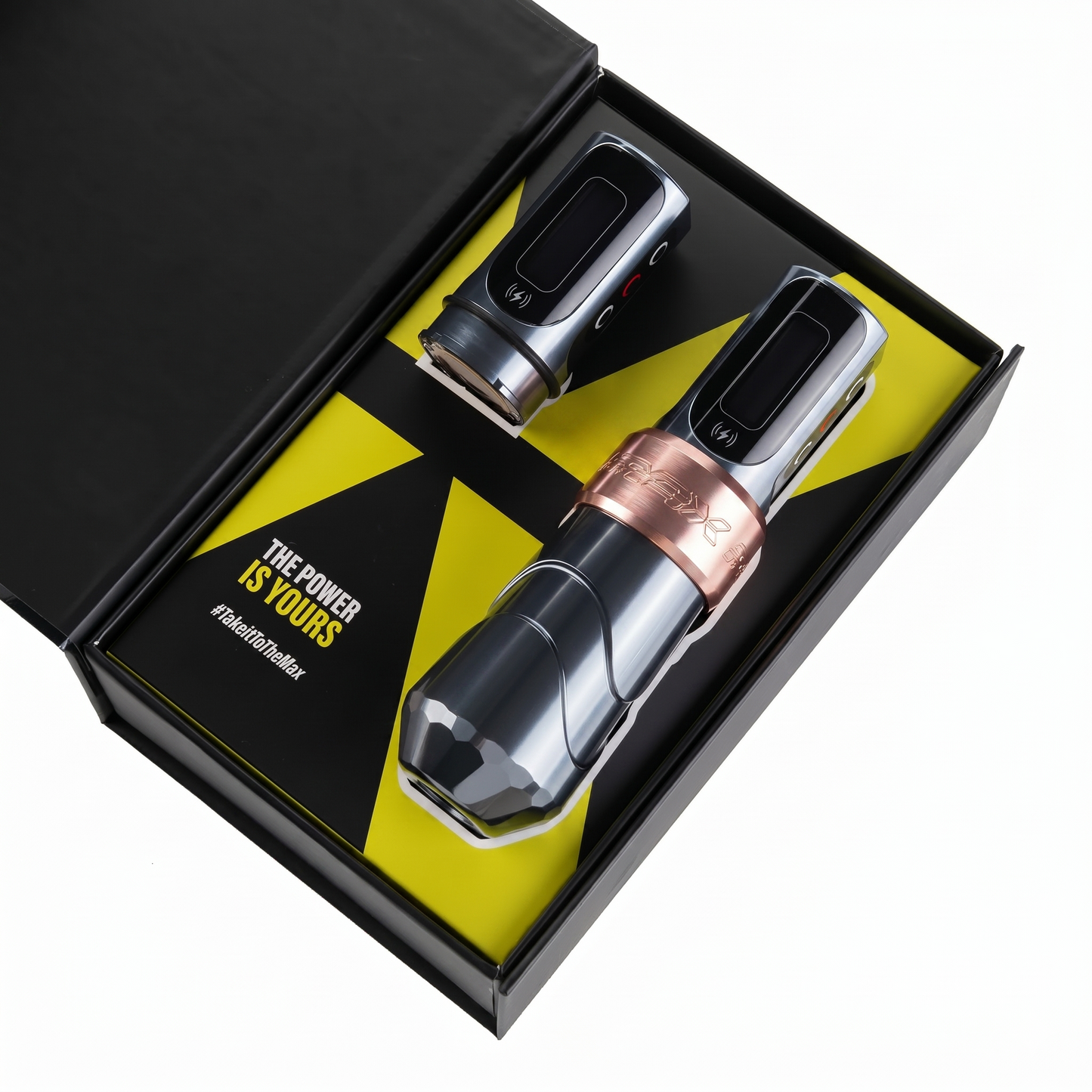FLUX MAX REP TATTOO PEN MACHINE (gloss gray)