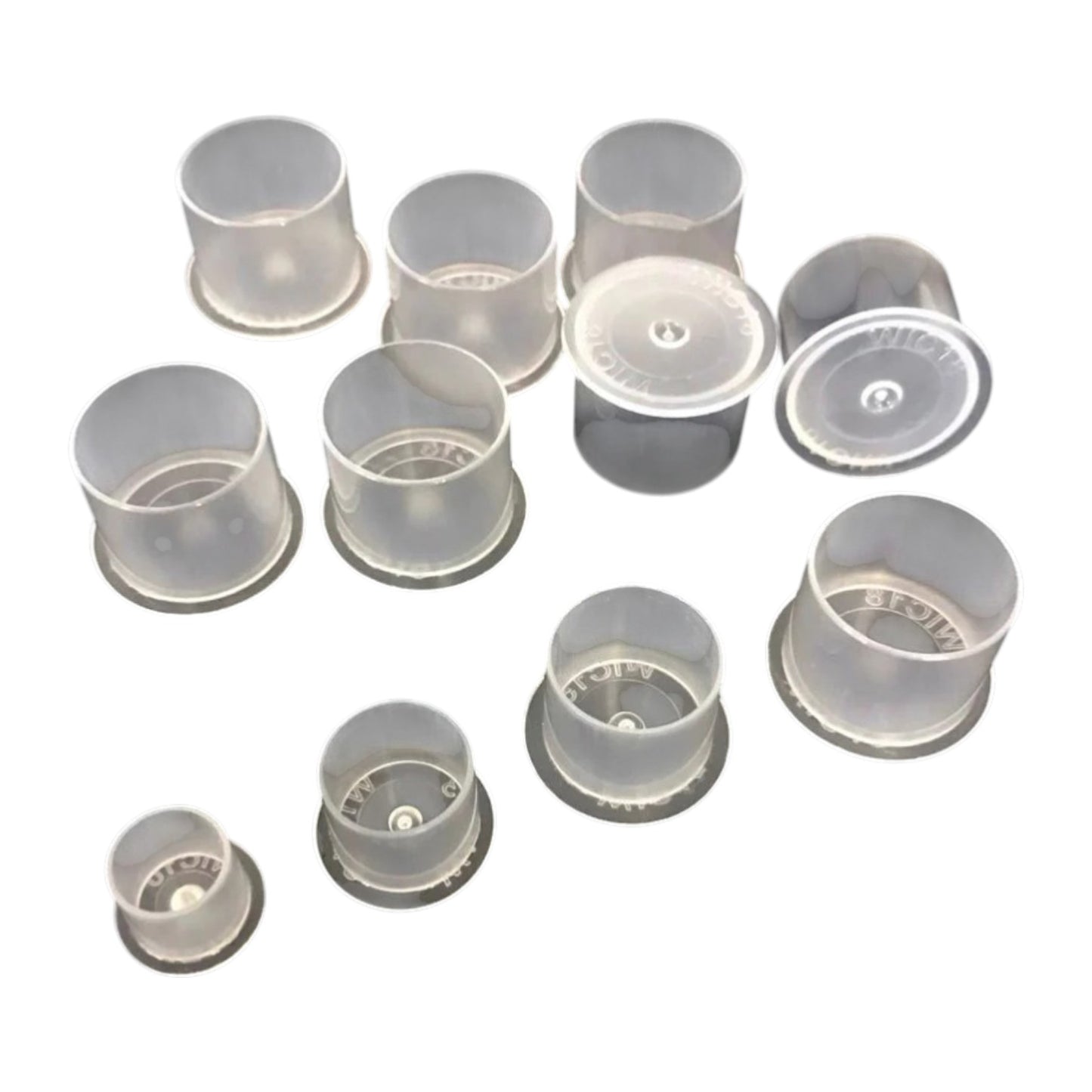 INK CUPS (flat) 50pcs | 100pcs