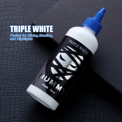 MUMMY TRIPLE WHITE INK 8oz