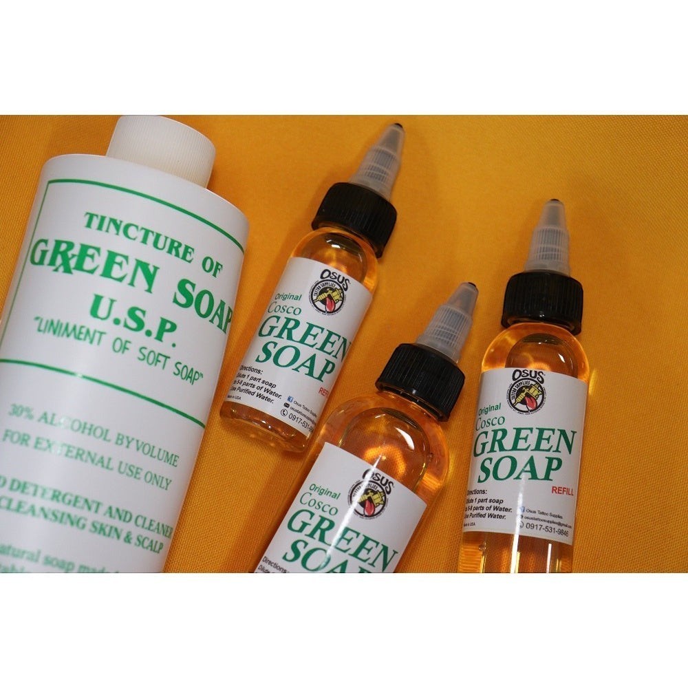 COSCO GREEN SOAP - 1oz / 2oz / 4oz / 16oz