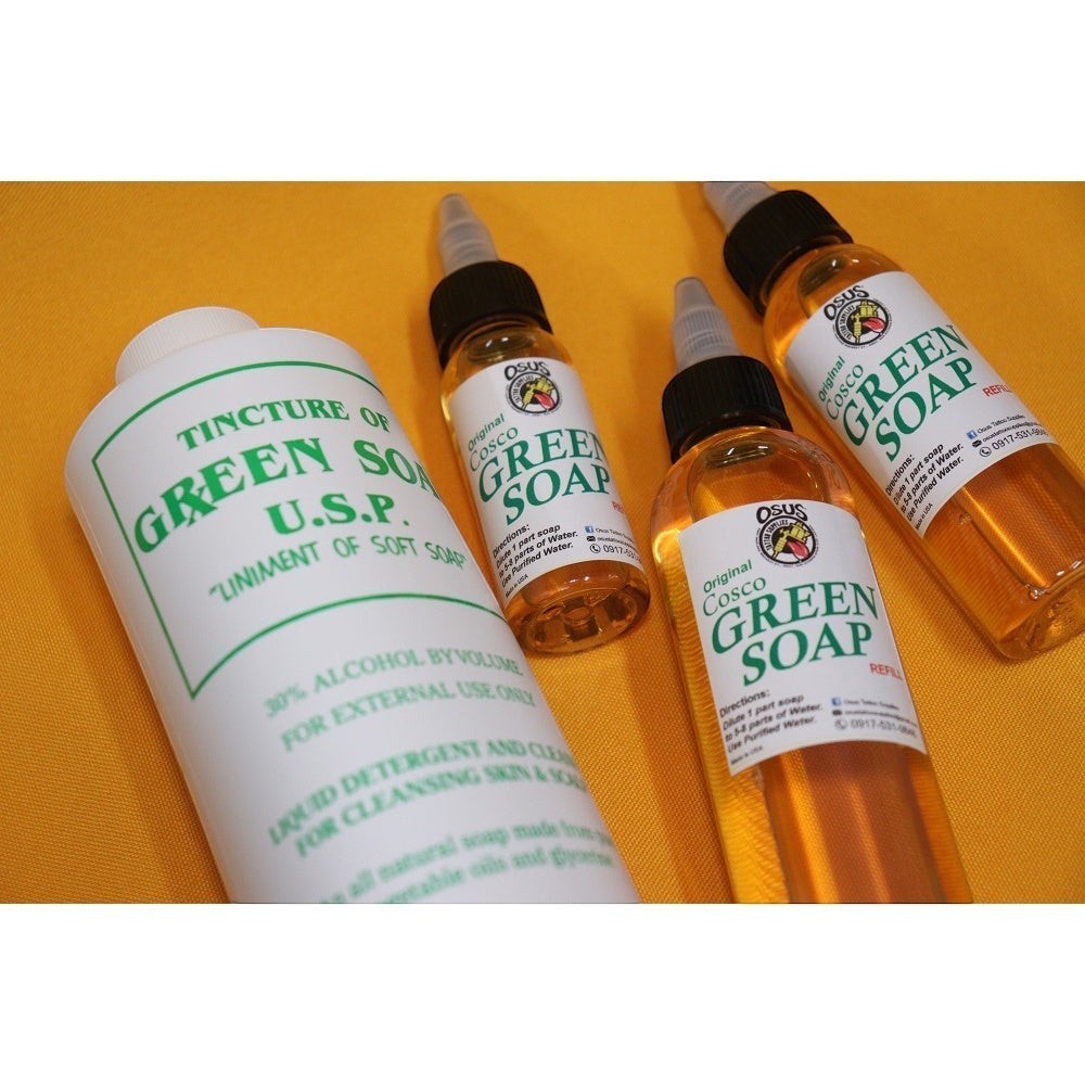 COSCO GREEN SOAP - 1oz / 2oz / 4oz / 16oz