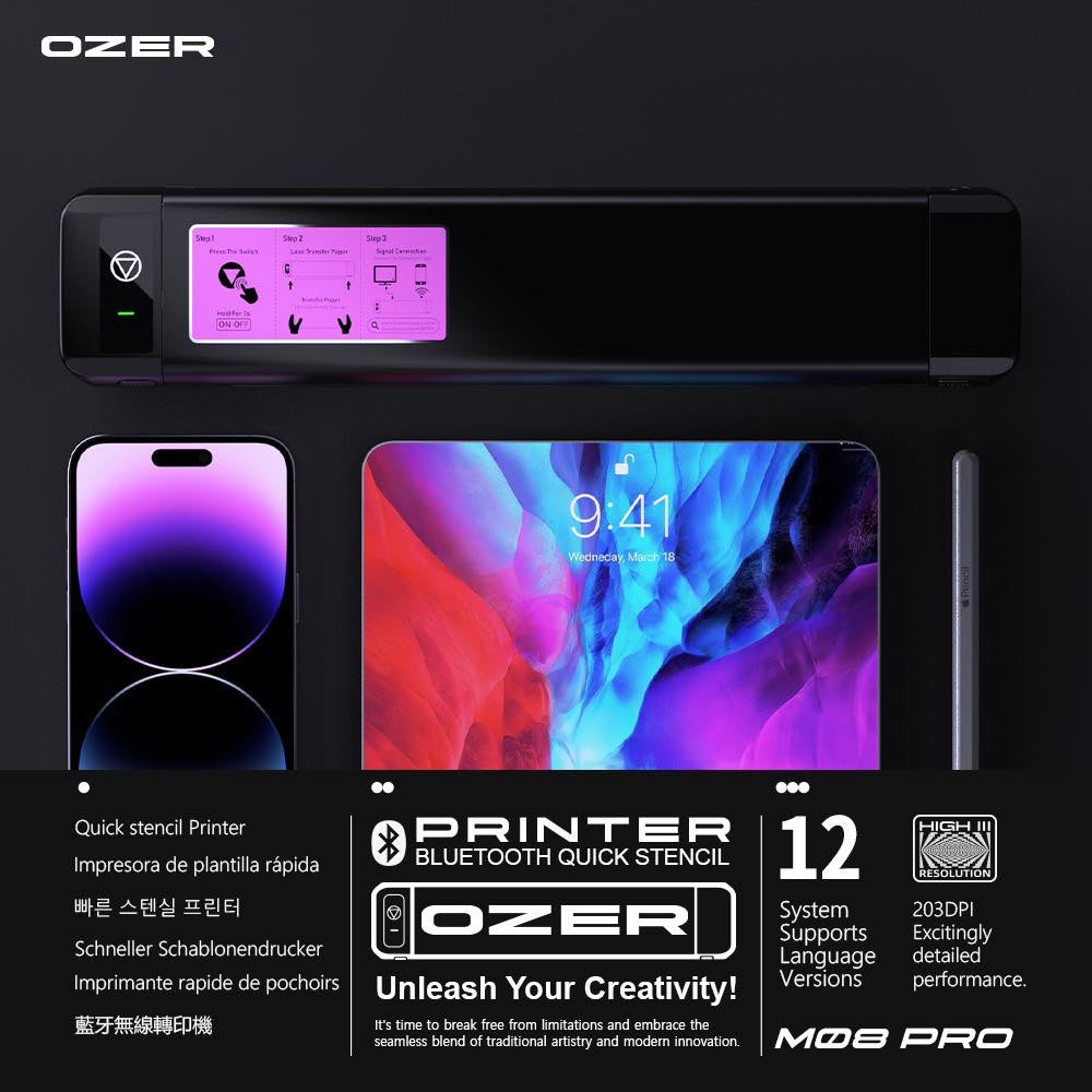 Ozer QUICK STENCIL PRINTER