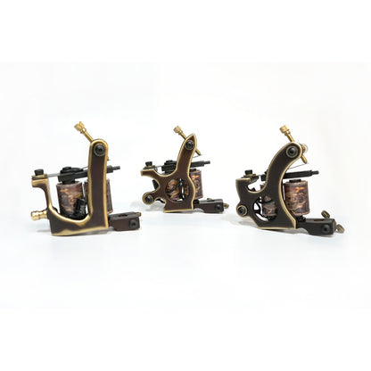 BRASS COIL (LINER) TATTOO MACHINE - 10wraps