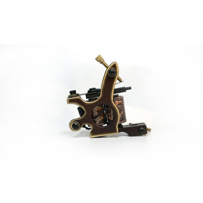 BRASS COIL (SHADER) TATTOO MACHINE - 10wraps