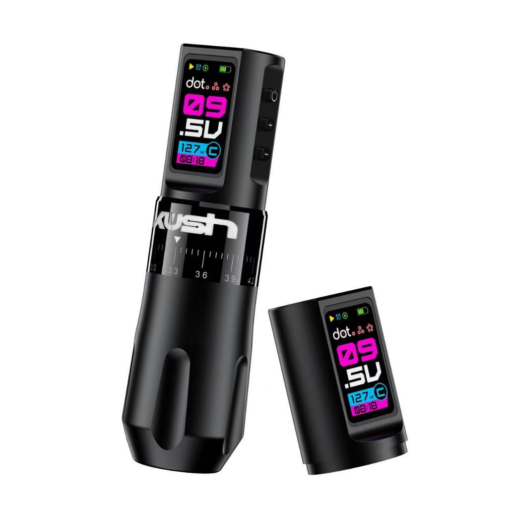 KUSH Wireless Pen Tattoo Machine (Black)