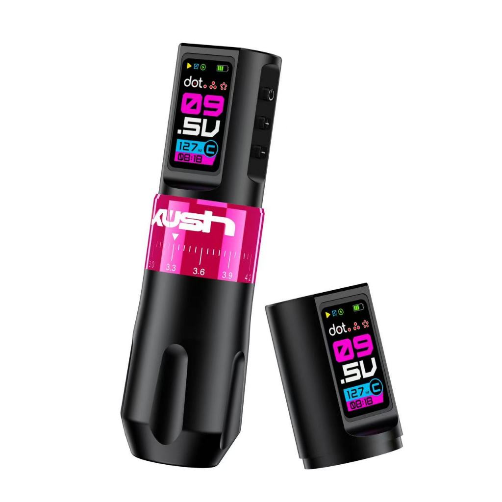 KUSH Wireless Pen Tattoo Machine (Pink)