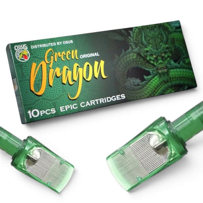 EPIC GREEN DRAGON NEEDLE CARTRIDGE - 2pcs | 5pcs | 10pcs