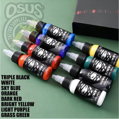 MUMMY 8 COLORS PRIMARY INK SET 1oz