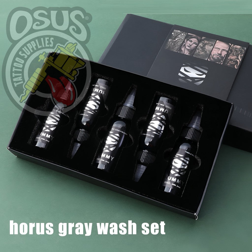 MUMMY GRAY WASH INK SET 5pcs (1oz)