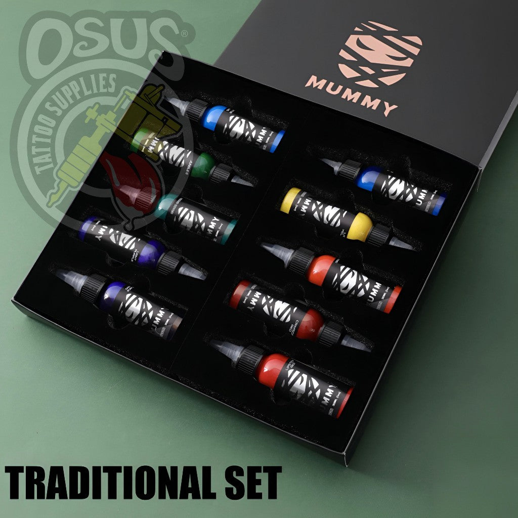 MUMMY TRADITIONAL INK COLORS SET 10pcs (1oz)