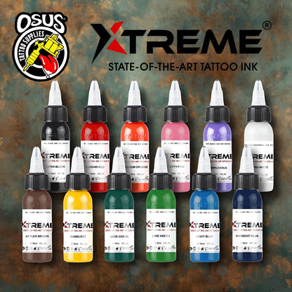 XTREME INK - PRIMARY COLOR SET 1oz (12pcs)