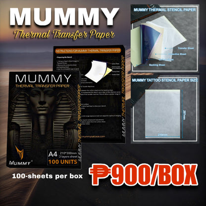 MUMMY Thermal Transfer Paper - 1 BOX (100pcs)