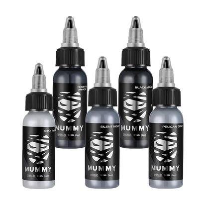 MUMMY GRAY INK SET 5PCS (1oz)