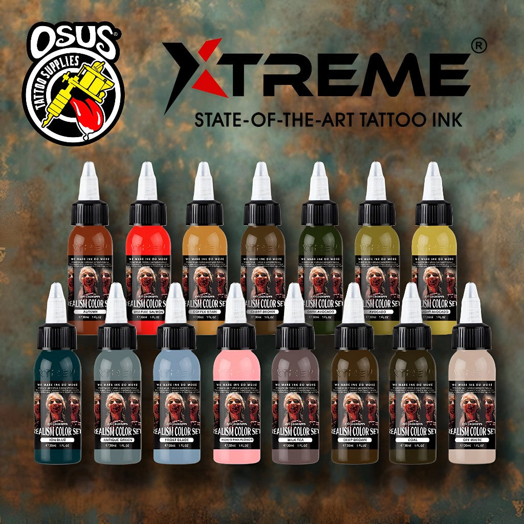 XTREME INK - ATO LEGASPI'S REALISM COLOR SET 1oz (15pcs)