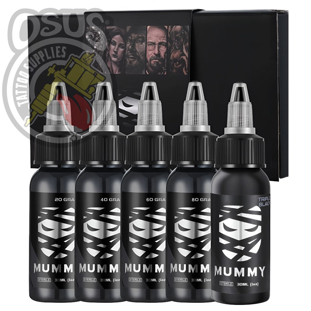 MUMMY GRAY WASH INK SET 5pcs (1oz)