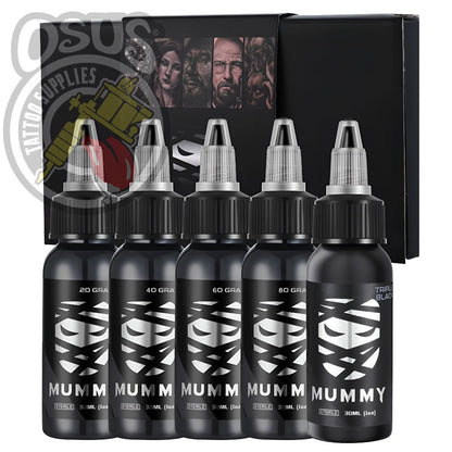 MUMMY GRAY WASH INK SET 5pcs (1oz)
