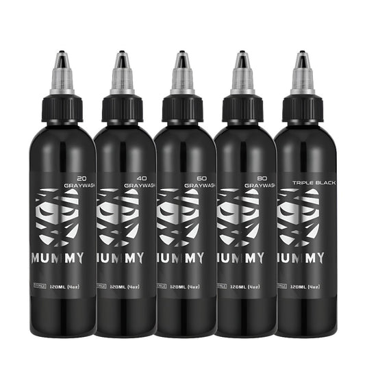 MUMMY GRAY WASH INK SET 5pcs (4oz)