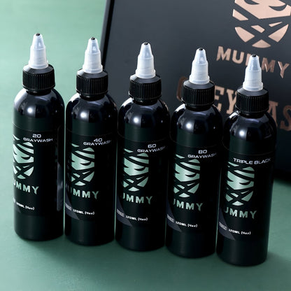 MUMMY GRAY WASH INK SET 5pcs (4oz)