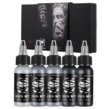 MUMMY GRAY INK SET 5PCS (1oz)