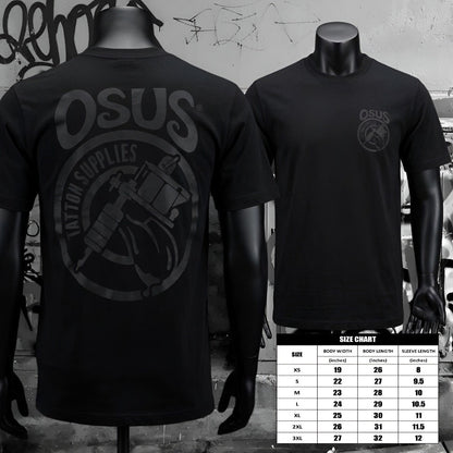 TRIPLE BLACK OSUS CLASSIC LOGO TSHIRT