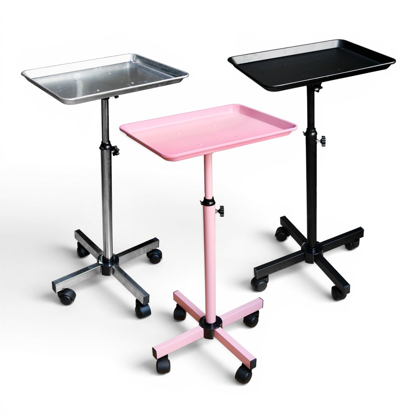 Tattoo Tray Rolling Adjustable Table
