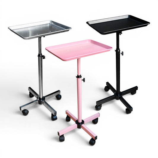 Tattoo Tray Rolling Adjustable Table