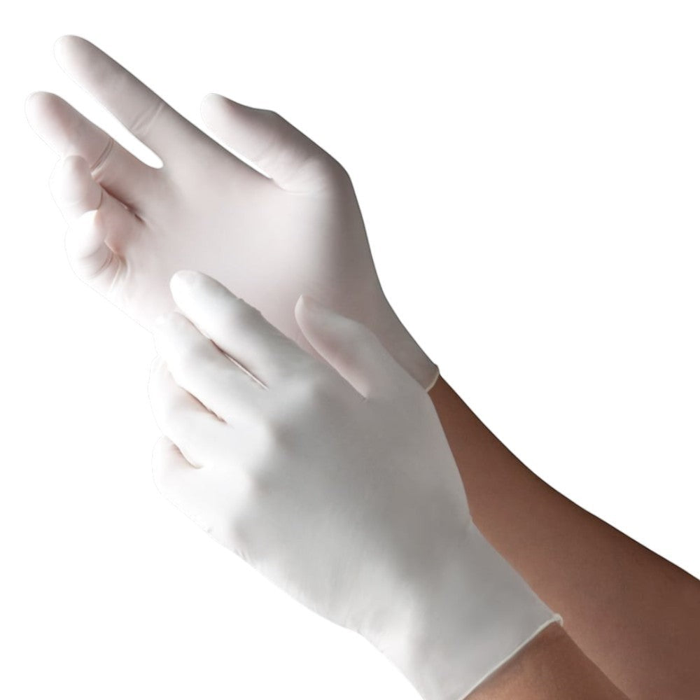 GLOMED Latex Gloves - Black | White | Mint